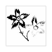 Briefmarke aus Holz Gummistempel (Prägung)