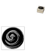 Briefmarke aus Holz Gummistempel (Stempel)