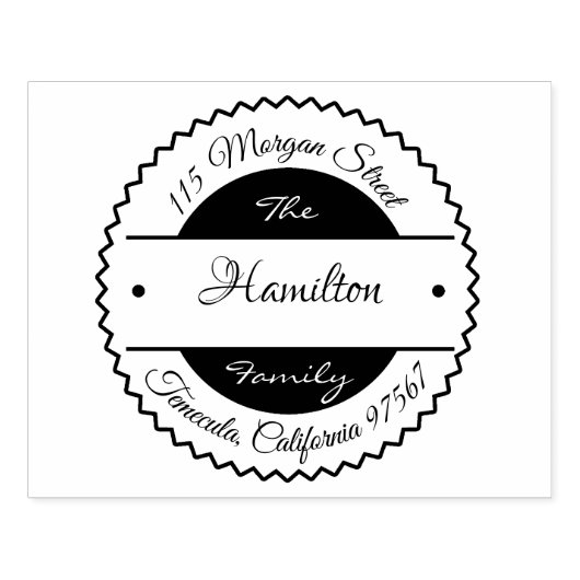 Briefmarke aus Holz Gummistempel (Prägung)