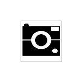 Briefmarke aus KameraKautschuk Gummistempel (Prägung)