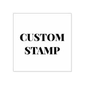 Briefmarke aus Kautschuk, Briefmarke des Firmenlog Gummistempel (Prägung)