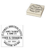 Briefmarke aus Kautschuk Gummistempel (Stempel)