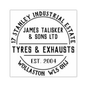 Briefmarke aus Kautschuk Gummistempel (Prägung)