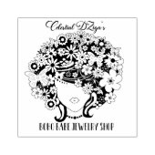 Briefmarke aus Kautschuk Gummistempel (Prägung)