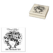 Briefmarke aus Kautschuk Gummistempel (Stempel)