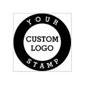 Briefmarke aus Kautschuk, Logo-Briefmarke, Firmenm Gummistempel (Prägung)