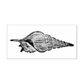 Briefmarke aus Kautschuk - Muscheln des Meereslebe Gummistempel (Prägung)