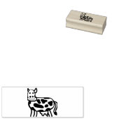 Briefmarke aus Kuhkautschuk Gummistempel (Stempel)