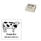 Briefmarke aus Kuhprofil Gummistempel (Stempel)