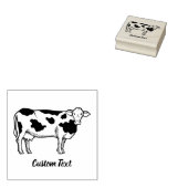 Briefmarke aus Kuhprofil Gummistempel (Stempel)