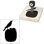 Briefmarke aus Kürbiskruste 4" x 5" Gummi Gummistempel (Stempel)