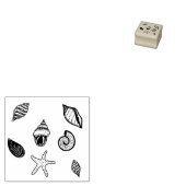 Briefmarke aus Mini-Kautschuk Gummistempel (Stempel)