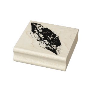 Briefmarke aus Moth-Rubber Gummistempel