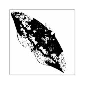 Briefmarke aus Moth-Rubber Gummistempel (Prägung)