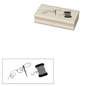 Briefmarke aus Nadelkautschuk Gummistempel (Stempel)