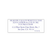 Briefmarke aus nicht gewinnbringendem Kautschuk Permastempel (Design)