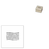 Briefmarke aus Portalkautschuk Gummistempel (Stempel)