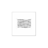 Briefmarke aus Portalkautschuk Gummistempel (Prägung)