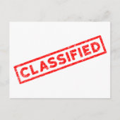 Briefmarke aus Rotem Kautschuk Postkarte (Vorderseite)