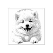 Briefmarke aus Samoyed Rubber Gummistempel (Prägung)