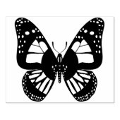 Briefmarke aus Schmetterling Gummistempel (Prägung)
