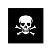 Briefmarke aus schwarzem Kautschuk Gummistempel (Prägung)