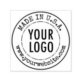 Briefmarke aus selbstnativem Kautschuk aus Ursprun Permastempel (Design)