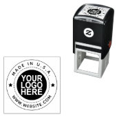 Briefmarke aus selbstnativem Kautschuk aus Ursprun Permastempel (Beispiel)