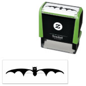 Briefmarke aus selbstnativem Kautschuk Permastempel (Beispiel)