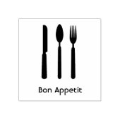 Briefmarke aus Silberware Gummistempel (Prägung)