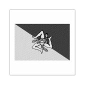 Briefmarke aus Sizilien Gummistempel (Prägung)