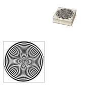 Briefmarke aus Spiralgummi Gummistempel (Stempel)