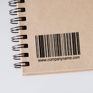 Briefmarke aus Strichcode Gummistempel