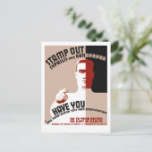 Briefmarke aus Syphilis und Gonorrhö Postkarte (Stehend Vorderseite)