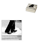 Briefmarke aus Tänzer Gummistempel (Stempel)