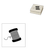 Briefmarke aus Thread-Kautschuk Gummistempel (Stempel)