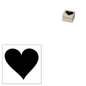 Briefmarke aus Vollkautschuk mit optionalem Griff Gummistempel (Stempel)