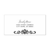 Briefmarke aus Vollkautschuk Permastempel (Design)