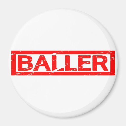 Briefmarke Baller Magnet (Vorne)