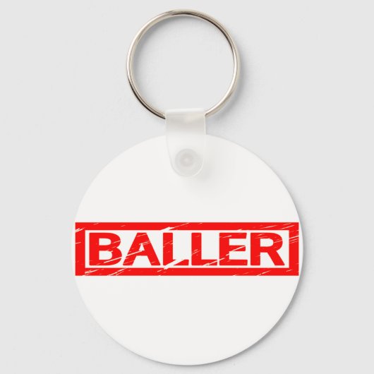 Briefmarke Baller Schlüsselanhänger (Vorderseite)