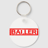 Briefmarke Baller Schlüsselanhänger (Rückseite)