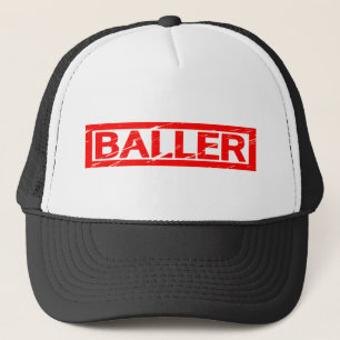 Briefmarke Baller Truckerkappe