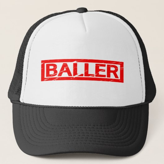 Briefmarke Baller Truckerkappe (Vorderseite)