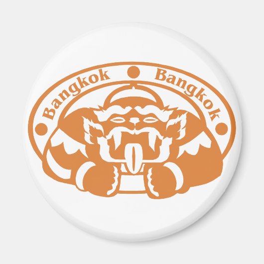 Briefmarke Bangkok Magnet (Vorne)