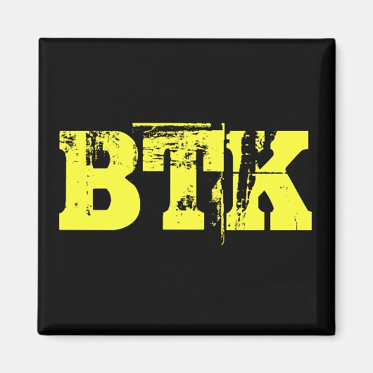 BRIEFMARKE BTK SQUARE MAGNET (Vorne)