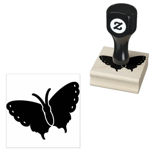 Briefmarke Butterfly Scrapbooking Gummistempel (Stempel)