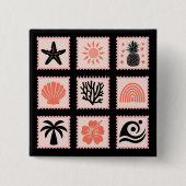 Briefmarke Button (Vorderseite)