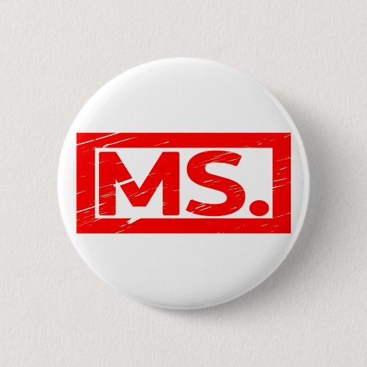 Briefmarke Button (Vorderseite)