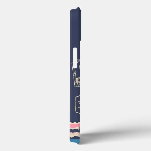 Briefmarke Case-Mate iPhone Hülle (Rückseite / Rechts)