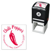Briefmarke Chili Pepper für Selbstfarben Permastempel (Beispiel)